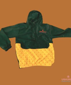 Deluxe Rain Jacket - Green, Red & Yellow