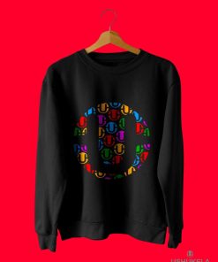 For All Of U Sweater - Black x Polka