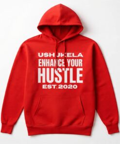 Ushukela Hustle Hoodie 2.0 - Red