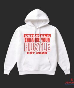 Ushukela Hustle Hoodie 2.0 - White