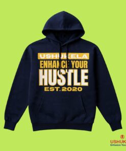 Ushukela Hustle Hoodie 2.0 - Navy